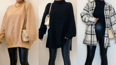 Effortless Glam: Dressing Up with Faux Leather Leggings