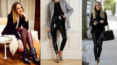 Faux Leather Leggings in the Workplace: Elevating Your Professional Style